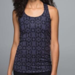 Lululemon Cool Racerback Tank Top Mni Prisma Grape